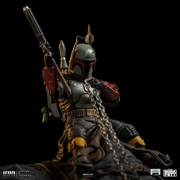 as Buch von Boba Fett Demi Art Scale Statue 1/20 Boba Fett & Rancor 38 cm